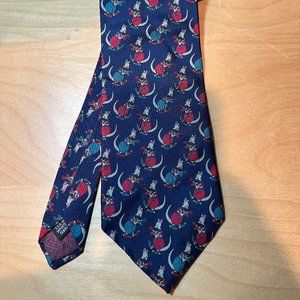Vintage Christian Dior Monsieur Boxing Kangaroo Tie